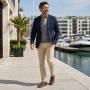 Oferta Marimea 42 Pantofi barbati casual din piele naturala Bordeaux - LGKR30GRENA